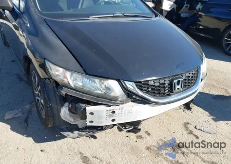 2013 Honda Civic Ex from USA, damaged, VIN 19XFB2F83DE272486